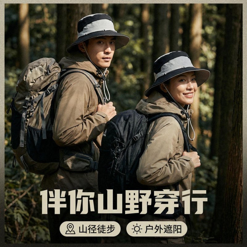 Summer Outdoor Fisherman Hat Men's and Women's Mountain-Style Quick-Drying Breathable Sun Hat Sun Protection Hiking O1CN01ebNorL1VBipy0Xxsa 2217657072615 0 Cib