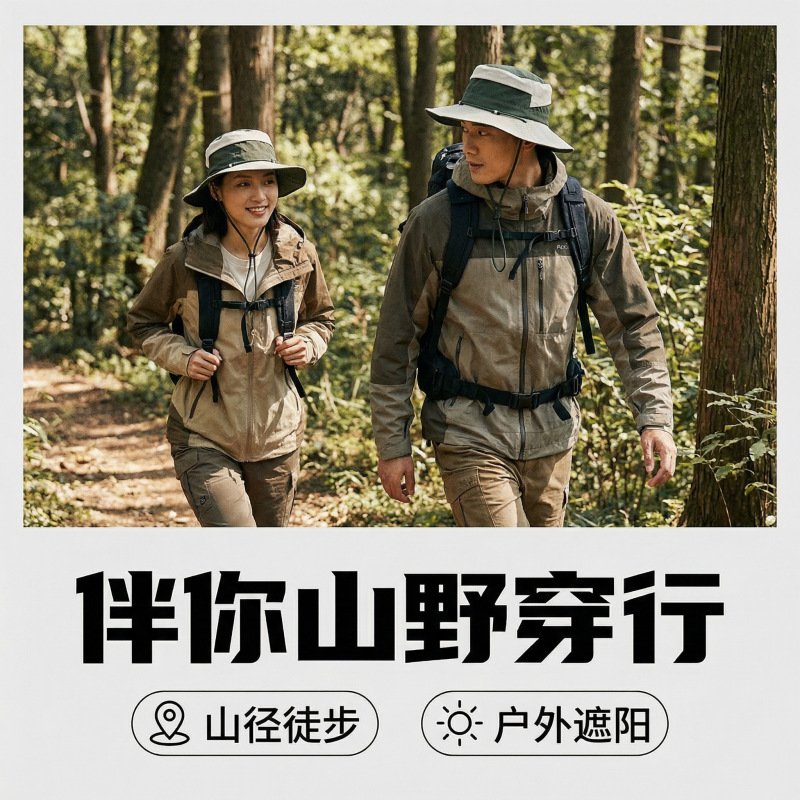 Summer Outdoor Fisherman Hat Men's and Women's Mountain-Style Quick-Drying Breathable Sun Hat Sun Protection Hiking O1CN01iSd21X1VBipxcgMdn 2217657072615 0 Cib