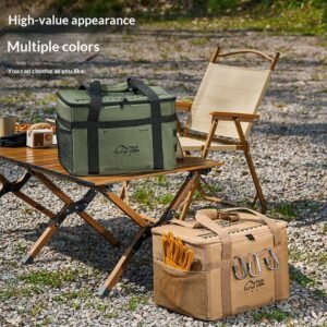 36L Large Capacity Insulated Cooler Bag, Leakproof Portable Thermal Lunch Bag for Camping Fishing Picnic