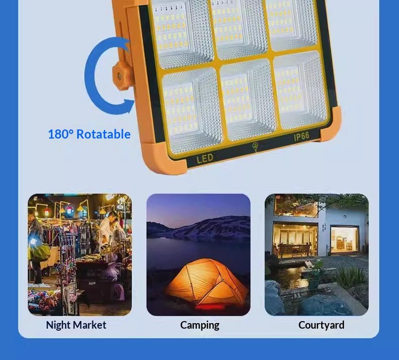 Stall Night Market Light Home Super Bright led Power Outage Emergency Light usb Charging Outdoor Camping Solar Lighting Fc33e811f00348ff9e49b40b017c01a5