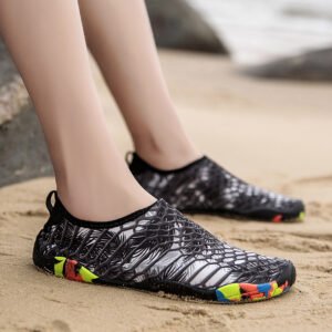 Quick Dry Water Shoes for Couples, Non-Slip Barefoot Sneakers for Beach Swimming, River Trekking, Pool