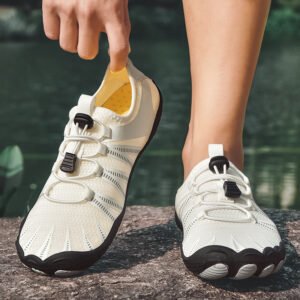 Barefoot Five Fingers Water Shoes, Quick Dry Non-Slip Wading Sneakers for Hiking, River Trekking, Cycling, Beach