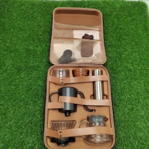 Complete Pour Over Coffee Set, Hand Drip Coffee Kit with Gooseneck Kettle, Grinder, Scale, Dripper, Server and Filters for Home & Gifts