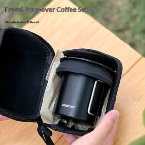 Complete Pour Over Coffee Set, Hand Drip Coffee Kit with Gooseneck Kettle, Grinder, Scale, Dripper, Server and Filters for Home & Gifts